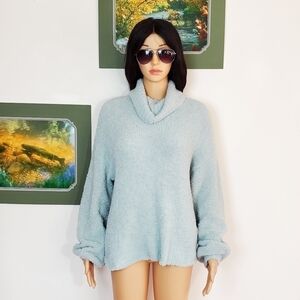 So soft fuzzy long sleeve sweater